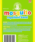 Packaging of Mosquito Repellent Bracelets For Kids And Adults, DEET-Free, Plant-Based Essential Oils, 12 Pack