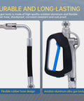 Air Operated Oil Control Valve Dispenser Nozzle With Ergonomic Handle And Locking Switch Pro Grade Heavy Duty Oil Gun