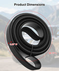 Top Tier Serpentine Drive Belt Fits Acura ILX Honda Civic L4 2.4L 2012-15 showing dimensions 0.95" W and 66.73" L.