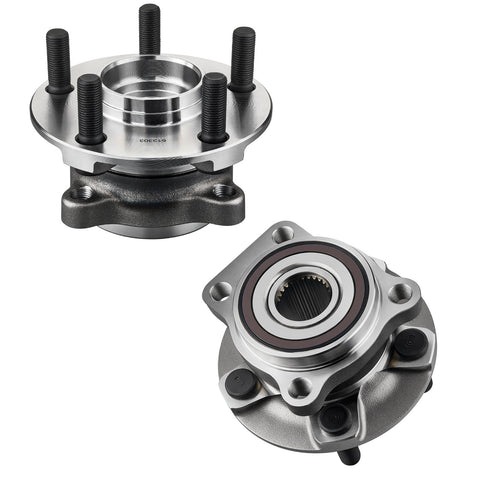 2 Pack Front Wheel Bearing And Hub Assembly 5 Lug Fit For Subaru Forester 2009 2014 Impreza 2008 2014 Legacy 2005 2014 Outback 2005 2014 And XV Crosstrek 2013 2014 Easy No Fuss Drop In Replacement For Smooth Handling