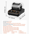 Rock Tumbler Kit With 2 Lb Capacity And 4 Speed Settings 1 To 9 Day Timer TPU Drum Direct Drive Motor For Quiet Low Noise Polishing