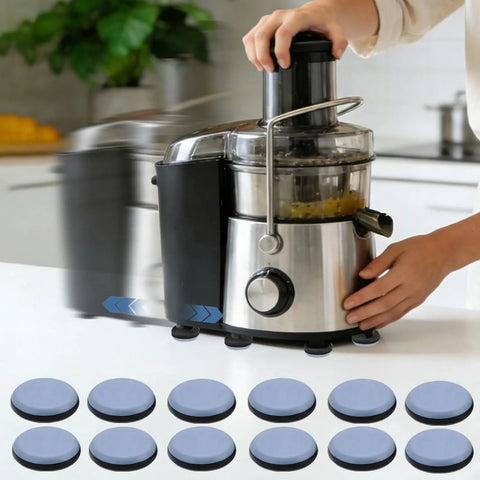 Heavy Duty Furniture Sliders Self Stick Chair Leg Pads Make Large Items Slide Like Butter Across Carpet Or Hardwood Scratch Proof Moving Essentials 24 Pack Grey under kitchen juicer.