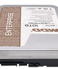 10TB 7200 RPM Enterprise Hard Drive with 256MB Cache, SATA 6Gbps 3.5 Inch, Renewed Beefy High Density Storage Made for Hyperscale Data Centers and Peak Performance, top view