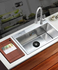 Kitchen sink with splash guard and stopper from Four Pack Garbage Disposal Splash Guards And Stopper Set For Three And One Eighth Inch Drains Multi Function Drain Plugs Eco Friendly Rubber Splash Guards And Plastic Stoppers Fits Whirlaway Waste King Sinkmaster And GE Models.