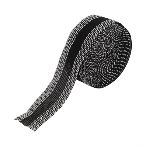 Iron On Hem Tape 5m Roll For Jeans And Heavy Fabric No Sweat Fix Quick Pants Mending Adhesive Strip displayed on a white background.