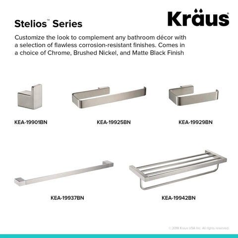 Heavy-Duty Solid Brass 24 Inch Bathroom Towel Bar In Brushed Nickel Finish Rust-Resistant And Long-Lasting Easy-Install Bath Hardware With Ample Space For Towels And A Lifetime Limited Warranty