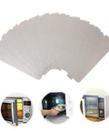 12 Pack Microwave Mica Sheet Waveguide Cover Replacement Plate Heat Resistant Insulation Easy To Cut Install For Microwave Ovens Protects Against Burning