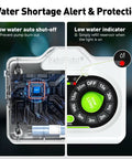 Automatic Plant Waterer For Indoor And Outdoor Pots Easy Setup Drip Irrigation System Battery Powered IP54 Waterproof water alert