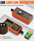 2026 Latest TPMS Relearn Kit With Fresh Battery Fits Chevy Buick Cadillac GMC Tire Pressure Reset Tool with clear labels and 9V battery.