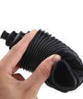 Close-up of All In One Steering Rack And Pinion Boot Kit With Silicone Bellows Gaiters for tie rods held in hand
