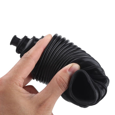 Close-up of All In One Steering Rack And Pinion Boot Kit With Silicone Bellows Gaiters for tie rods held in hand