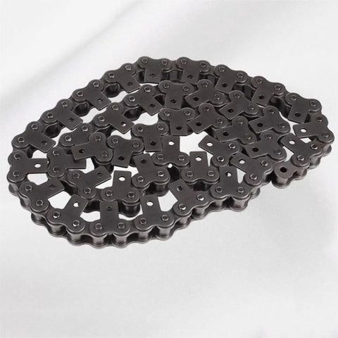 Heavy Duty Single Side Straight Plate Conveyor Drive Chain One Point Five Meters Long Built Tough For 06B And 08B Roller Systems