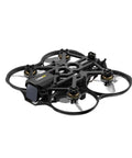 Moonlight Kit 4K 60FPS FPV Drone With Onboard 4K Recording, Ultra Lightweight 115g Micro Cine Drone, angled view, propellers visible.