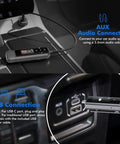 Car AUX connection for 64GB Type C USB MP3 Player With Bluetooth 5.3 Clip On Portable Music Player FM Radio And Voice Recorder For Running