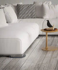 Couch on XL Oval Felt Furniture Sliders For Hard Surfaces Set Of 4 Reusable Anti Slip Moving Pads shown on hardwood floor