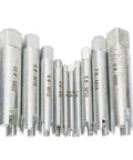 Top Notch Marhynchus Screw Tap Extractor Set With 10 Quenched Alloy Steel Bits For Nuking Broken Stripped Damaged Screws And Bolts Perfect For Home Repair Jobs And Industrial Grind With Durable Storage Box Included, metric extractors M4-M22