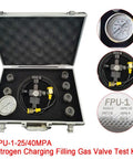 All In One Pro Grade Hydraulic Ni-tro-gen Accumulator Charge Kit With Fill Kit And Pressure Test System in carrying case