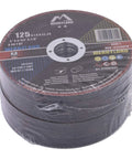 Merryland 5-inch metal cutting wheel; stainless steel/iron; 50-pack, angle grinder compatible