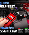 PowerScan Circuit Tester 2026 All In One Pro Kit No Brainer With 20ft Extension Cable For 12V To 24V Systems testing car battery voltage