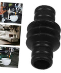 Espresso Steam Wand Sleeve Heatproof Rubber Insulation Cover For Coffee Machines Anti Scald Protection Tube Accessory Replacement Part With Durable Rubber Shield And Easy Fit, shown with espresso machine images for context.