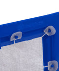 Close-up of plastic and geotextile Square Catch Basin Drain Filter For No Clog Drainage Systems, edge detail shown.