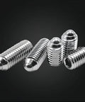 Heavy Duty M3 X 6MM Ball Point Set Screws With Hex Socket Drive 304 Stainless Steel Corrosion Resistant Spring Plungers displayed.