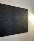 Heavy Duty Self Adhesive Soundproof Foam Panels Smash Room Echo And Quiet Down Walls No Sweat Peel Install on wall