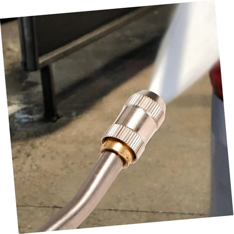Portable High Temperature Steam Cleaning Tool With All In One Multi Functional High Pressure Hose Nozzle in use