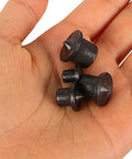 8 Pack Wood Dowel Transfer Pins For Precise Alignment In Cabinet Making And Furniture Assembly, Drill Center Pins For Tenon Joints shown in hand