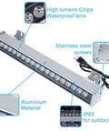 36W RGB Wall Washer Light IP65 Waterproof Outdoor LED Strip, aluminum body, high lumens, suitable for bridges and hotels