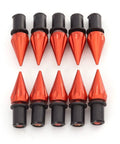 Orange CNC Aluminum Windshield Bolts Screws Nuts Set For Honda CBR 600RR 1000RR Suzuki GSXR 600 750 1000 Yamaha R1 R6 R6S Kawasaki ZX6R ZX9R ZX10R ZX12