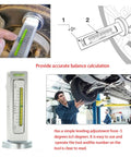 Hella Accurate Adjustable Magnetic Camber Gauge For Cars Trucks And RV Wheel Alignment Tool with clear level indicators and measurement scale.