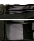 Interior pockets of Cruise Journey Travel Backpack For Air Travel And Diving Gear With Padded Shoulder Straps 35 Liter Capacity