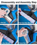 CrossWave Compatible All In One Replacement Kit for Pet Pro and Rug Cleaning disassembly and assembly steps