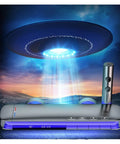 Showers for Bathrooms, Led Digital Bathroom Shower System Faucet, featuring a futuristic control panel and atmospheric lighting.