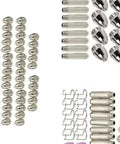 Top Tier Plasma Cutter Consumable Replacement Kit For WSD60 G55 And 60A AG-60 Torch featuring copper and ceramic nozzles, tips, and accessories.