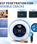 Windshield Chip Repair Kit With Intelligent Nano Glass Repair Device And Hands Free UV Curing Lamp 20 Bottles Upgraded Repair Fluid
