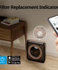 Smartphone control of Airmega AP-1512HHS Replacement Filter Set With HEPA And Activated Carbon Filters For AP-1512HHS Air Purifier