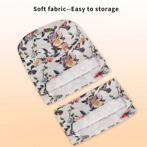 Floral Stand Mixer Cover For 5 To 8 Quart Mixers Durable Quilted Polyester With Pockets Weatherproof Dustproof Shield