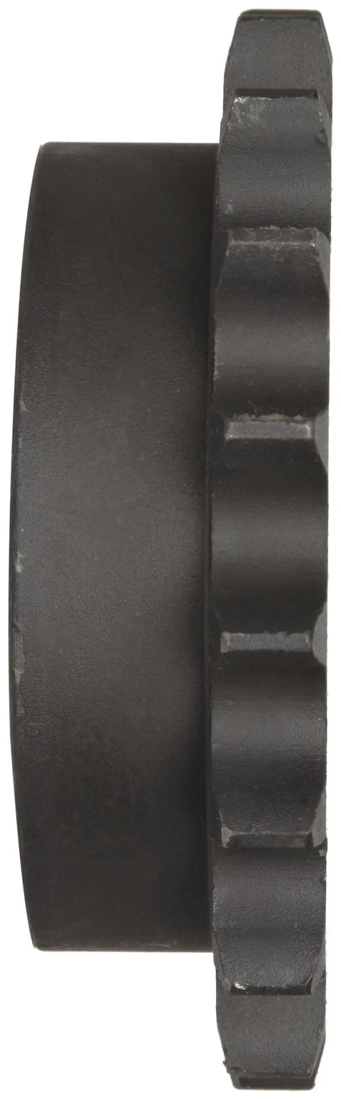 Heavy Duty Single Strand Roller Chain Sprocket With Type B Hub And 80 Teeth For Series 60 Equipment 0.75 Pitch 1.25 Bore, side view
