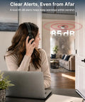 Premium Smoke Detector Alarm With 10 Year Tamper Resistant Lithium Battery UL 217 Certified for Clear Alerts at 85 dB.