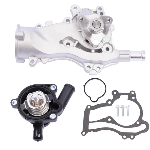 Water Pump Thermostat Kit For 2013-2020 Encore, 2011-2016 Cruze, 2012-2020 Sonic, 2013-2020 Trax with gaskets and bolts