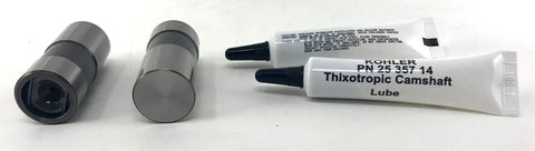 25-351-11-S Hydraulic Valve Lifter Kit Twin Pack With Thixotropic Camshaft Lube And Valves For CH18 To LH775 Engines shown on white surface