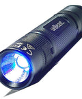 V3 Mini 385-395Nm Black Light UV Flashlight For High Power Ultraviolet Detection, compact, five-core LED emitting blue light