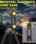 High Powered 90mm Aperture 1000mm Telescope with Vertisteel AZ Mount Base for precise measurements under a night sky