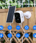 2K Wireless Security Camera Battery Powered No Wires Needed Outdoor Indoor Home Surveillance With Color Night Vision Siren