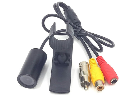 HD Mini Bullet Security Camera 1200TVL 2 8mm Wide Angle Lens With Bracket and AV cables for CCTV setup
