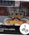 Installed Sliding Door Track Roller Set For Heavy Duty Industrial And Home Use Replacement Steel Barn Door Wheel For Tracks
