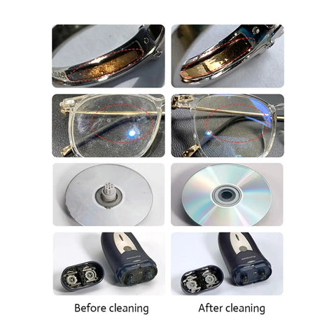 Hot Shot Digital Ultra Sonic Cleaner For Jewelry And Glasses 50W Dual Frequency Vibration Bath removes grime from eyewear and discs.