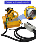 Pro Grade Portable Line Boring Machine For Excavators with manual controller and rugged steel body for precision drilling on site.